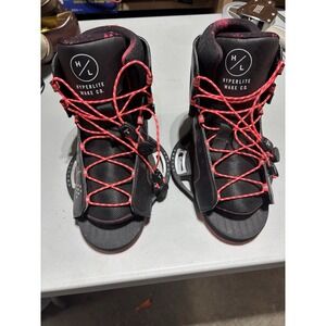 New Hyperlite Wakeboard Bindings Fits Boot Sizes 8-11